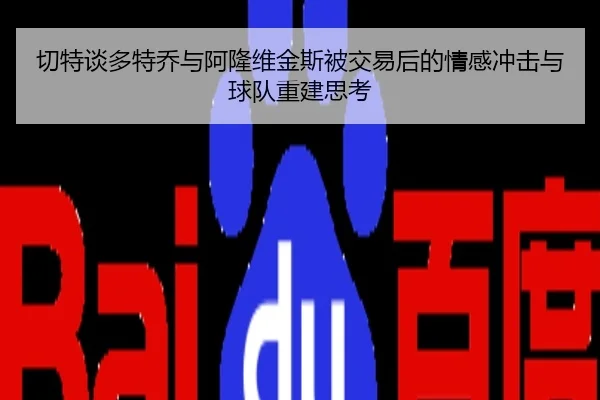切特谈多特乔与阿隆维金斯被交易后的情感冲击与球队重建思考